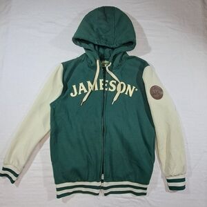 Green and Cream Jameson Hoodie